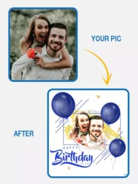 Happy birthday to you - blue