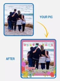 Happy Anniversary - frame