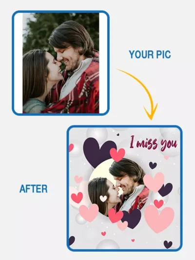 I miss you - heart