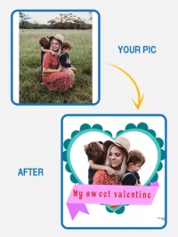 My sweet valentine - heart