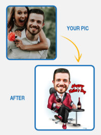 Your dad face on this cartoon artwork - Cartoon