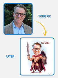 Your dad is now super warrior - Cartoon