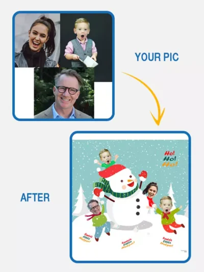 4 face ho ho ho-christmas